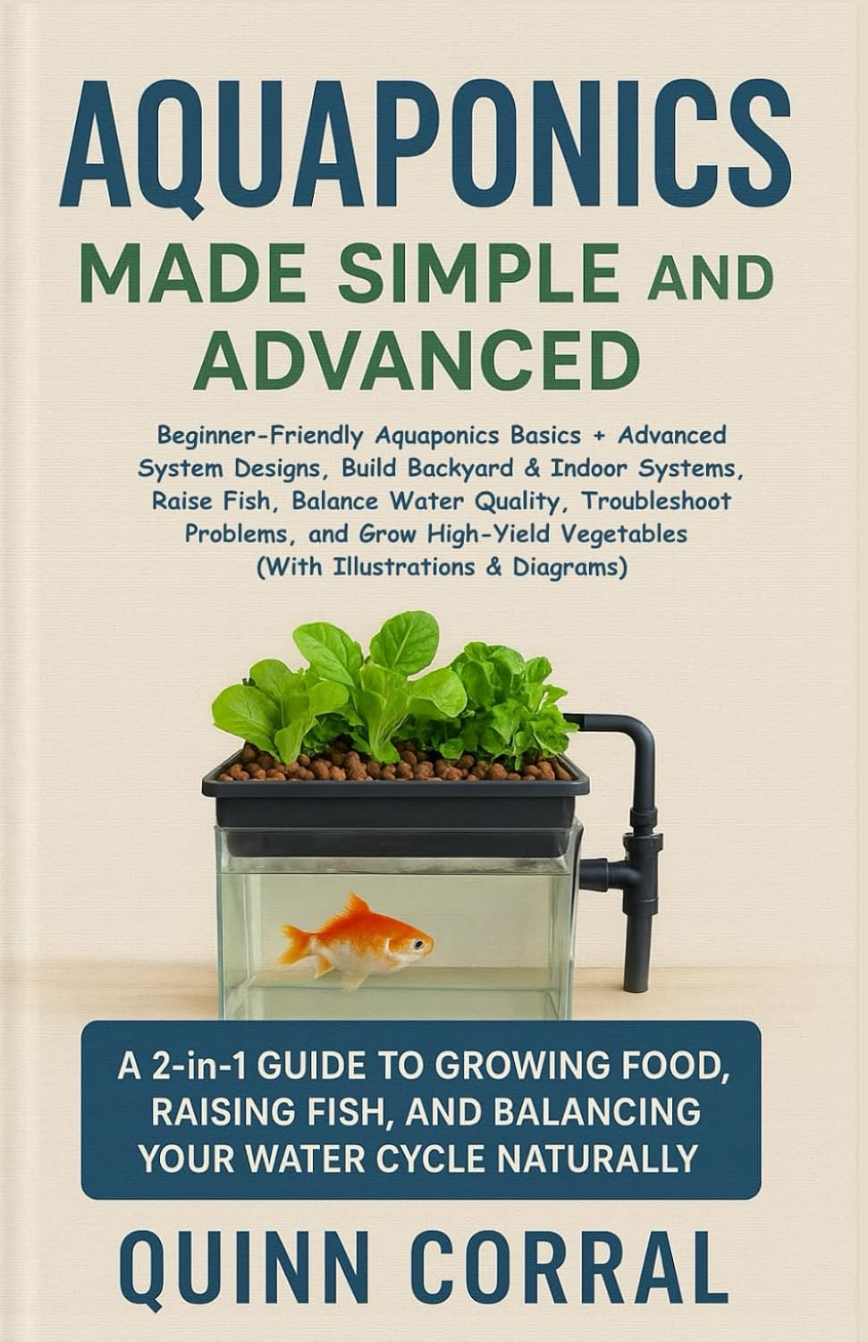 Aquaponics Made Simple and Advanced: Beginner-Friendly Aquaponics Basics + Advanced System Designs, Build Backyard & Indoor Systems, Raise Fish,... Vegetables (With Illustrations & Diagrams) baixar o livro de graça