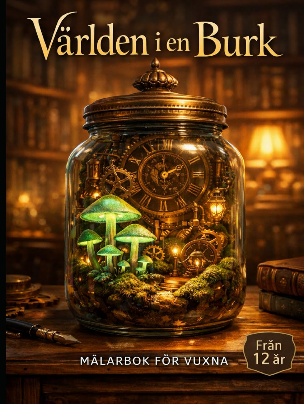 ler totalmente Världen i en Burk: En Mysig Målarbok för Vuxna med Miniatyrvärldar, Steampunk och Botaniska Drömmar – För Avkoppling och Mindfulness (French Edition)