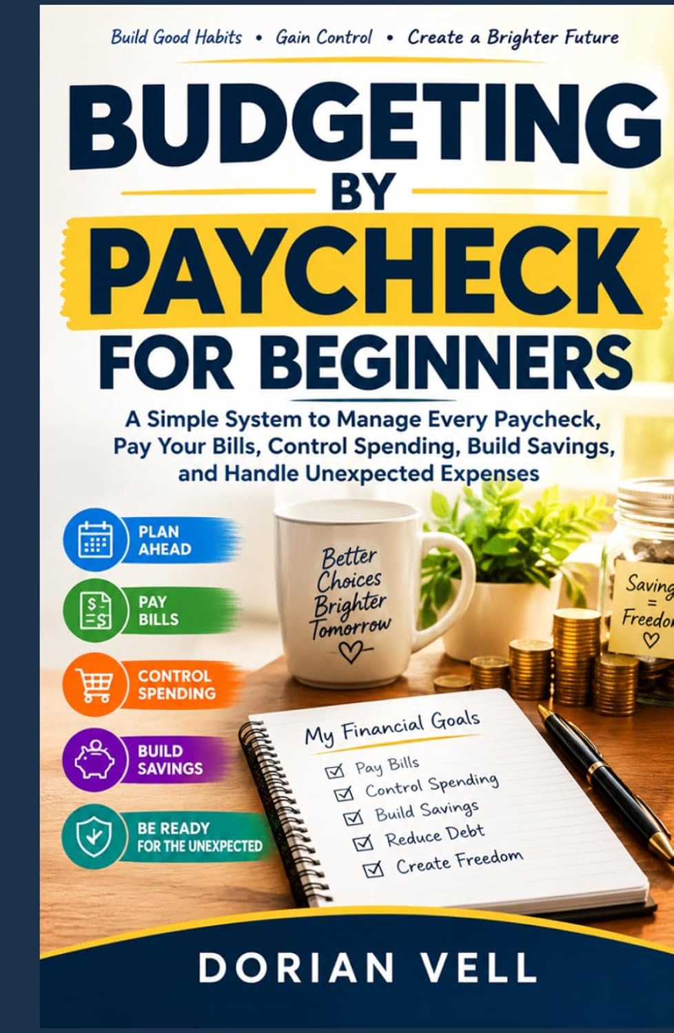 ler totalmente BUDGETING BY PAYCHECK FOR BEGINNERS: A Simple System to Manage Every Paycheck, Pay Your Bills, Control Spending, Build Savings, and Handle Unexpected Expenses