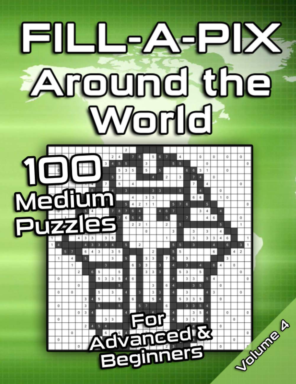 Medium Fill-A-Pix Logic Grid Puzzle Book Around the World: Mosaic Puzzles for Advanced and Beginners Fun Brain Tease for Adults and Kids baixar livro de graça