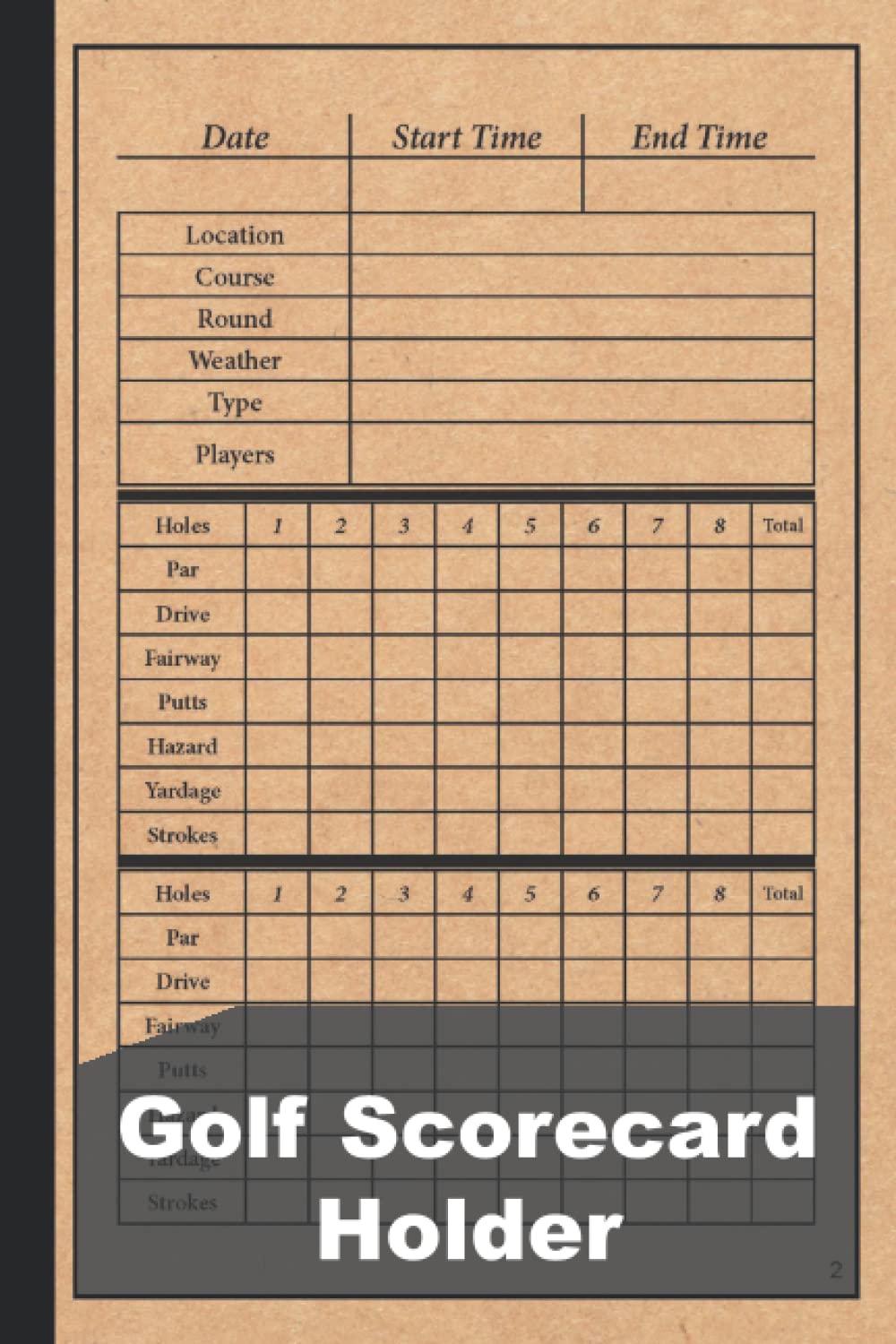 Golf Scorecard Holder: Leather Golf Notebook Log Journal | Golf Scorecard Book Golf Gifts for Men&Women | Golf Score Book Golf Accessories for Men baixar o livro de graça