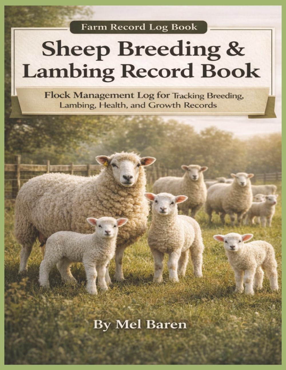 capítulo por capítulo baixar Sheep Breeding & Lambing Record Book: Flock Management Log for Tracking Breeding, Lambing, Health, and Growth Records for Sheep Farmers and Homesteaders | Trim Size: 8.5 x 11 | 120 Pages