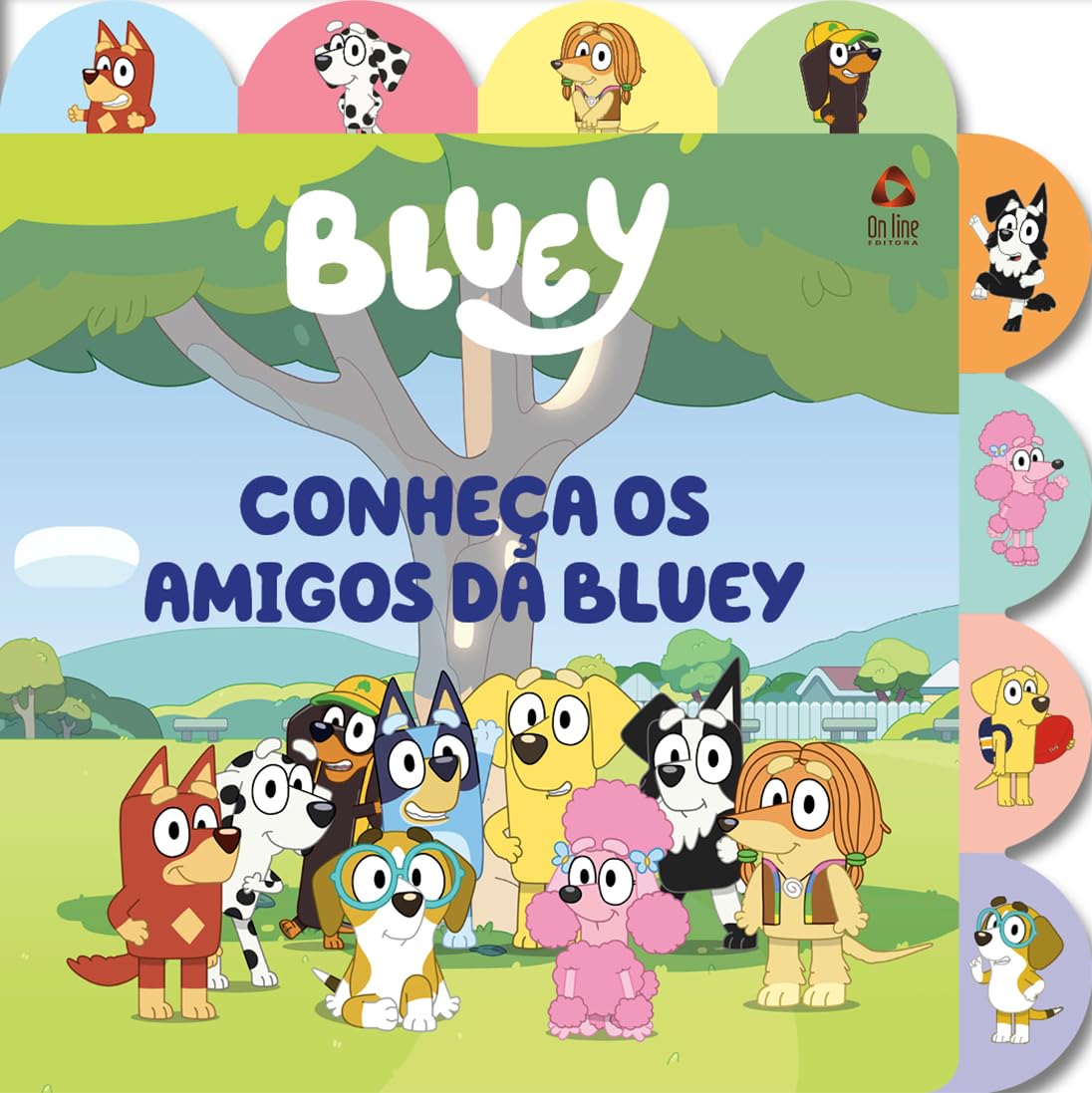 Conheça os amigos da Bluey baixar o livro de graça