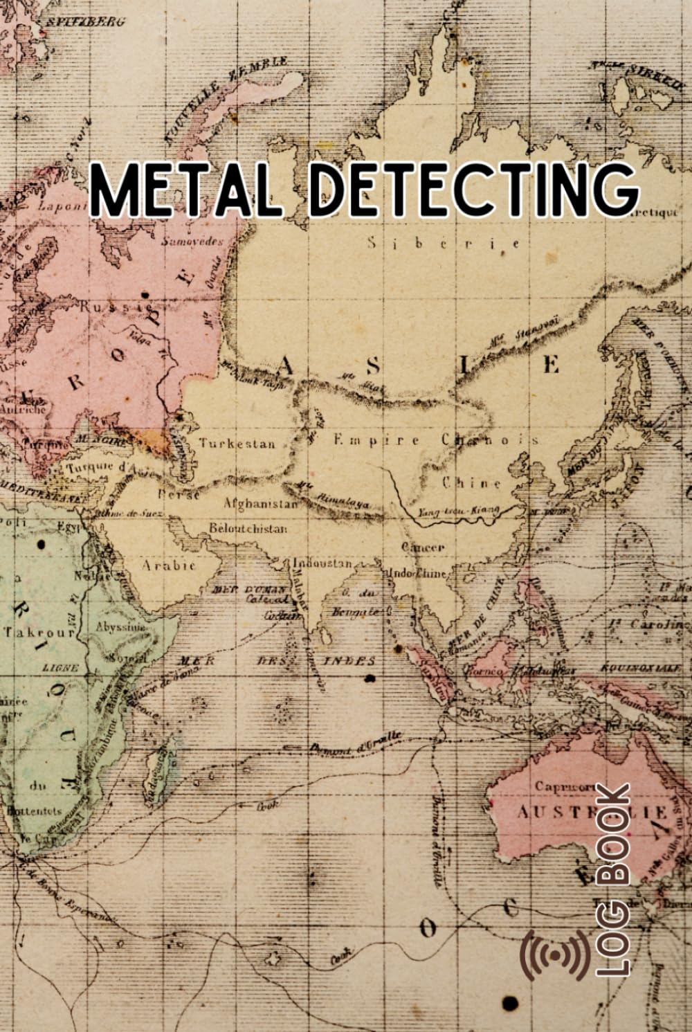 Metal Detecting Log Book: Treasure Map - A Personal Journal for Treasure & Relic Hunters, War Theme, Track Your Location, Finds and Goals, Present for Metal Detectorist baixar o livro de graça