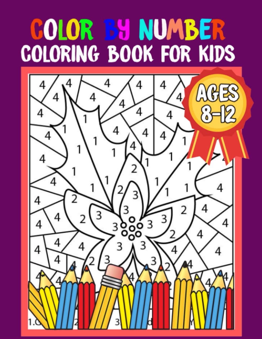 ler totalmente Color By Number Coloring Book For Kids Ages 8-12: Large Print Color by Numbers Coloring Book For Kids Ages 8-12 With Birds, Flowers, Animals and Pretty Patterns Color by Number Books