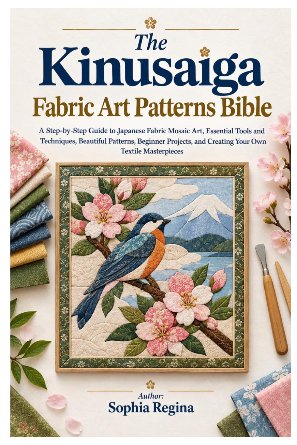 The Kinusaiga Fabric Art Patterns Bible: A Step-by-Step Guide to Japanese Fabric Mosaic Art, Essential Tools and Techniques, Beautiful Patterns,... and Creating Your Own Textile Masterpieces baixar o livro de graça