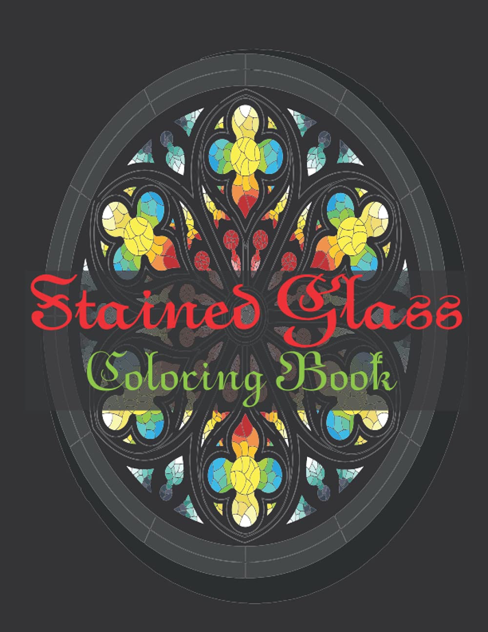 ler totalmente Stained Glass Coloring Book: Stained Glass Coloring Book With Stress Relieving Designs to Color.