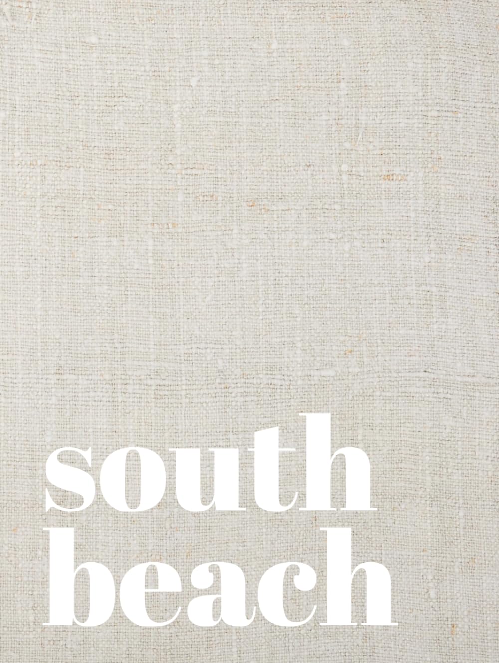 ler totalmente South Beach: South Beach | Decorative Hardcover | Minimalist Home Décor Book