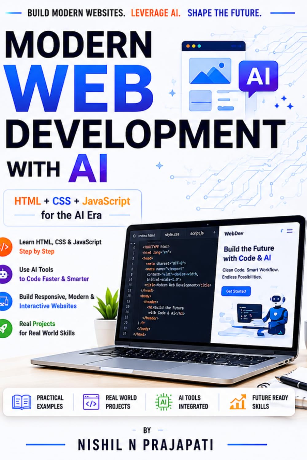 Modern Web Development with AI: A Practical Guide to HTML, CSS, JavaScript and AI-Powered Development baixar o livro de graça