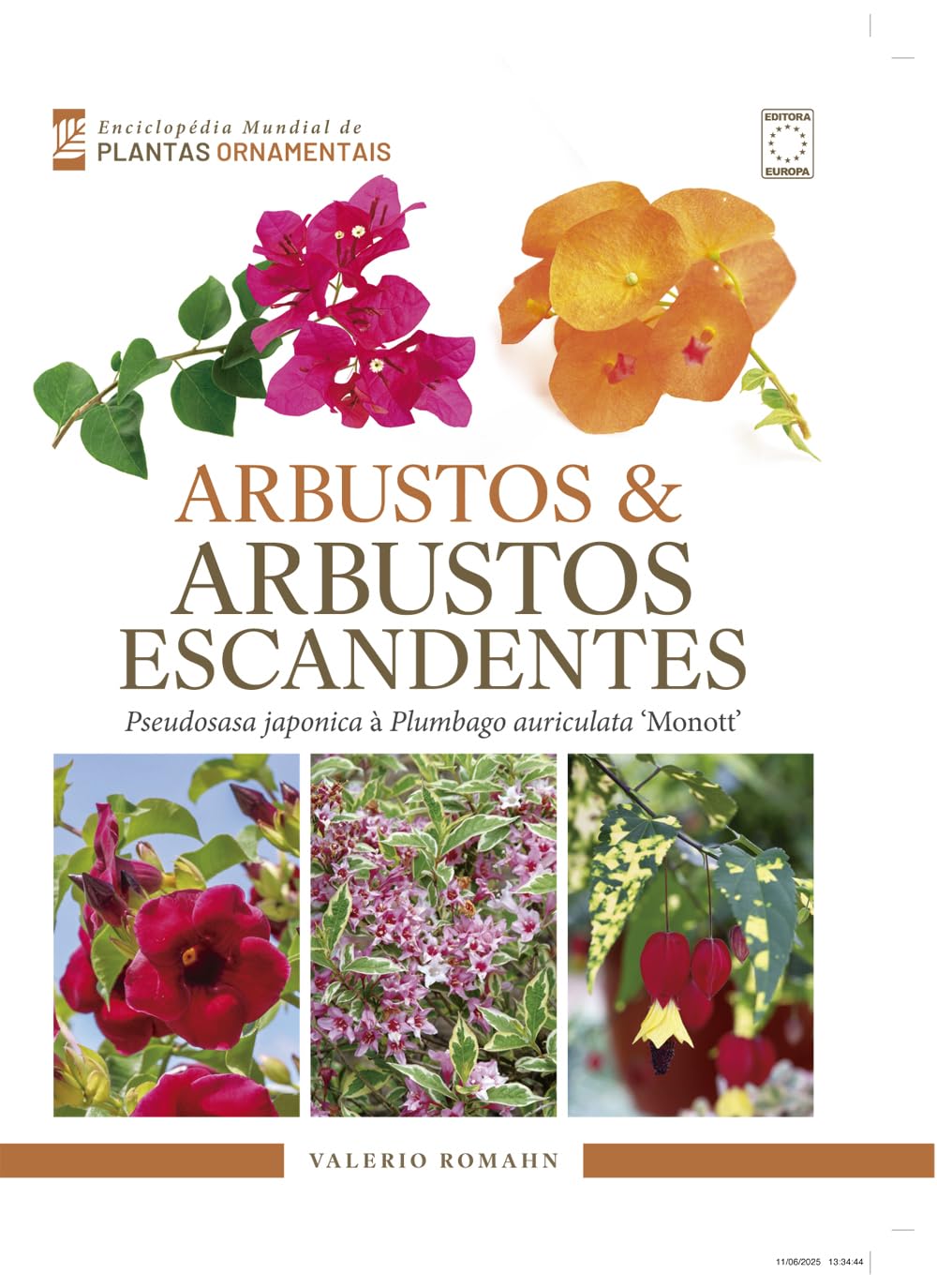Enciclopédia Mundial de Plantas Ornamentais - Arbustos & Arbustos Escandentes