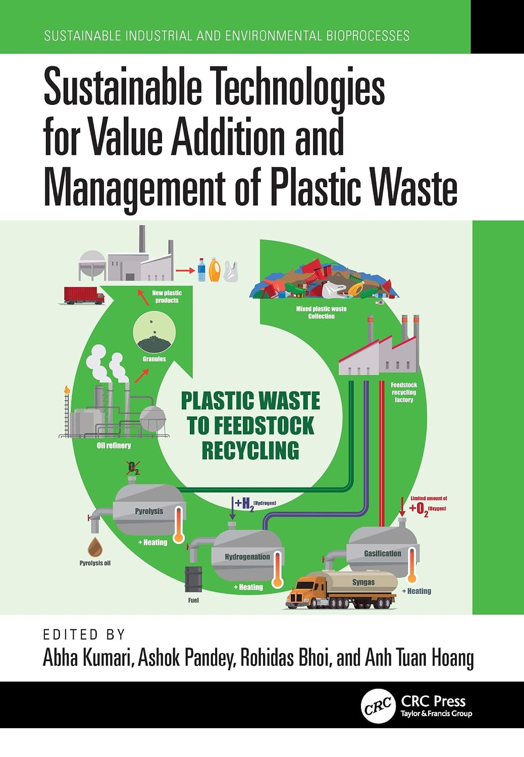 Sustainable Technologies for Value Addition and Management of Plastic Waste (Sustainable Industrial and Environmental Bioprocesses) (English Edition)