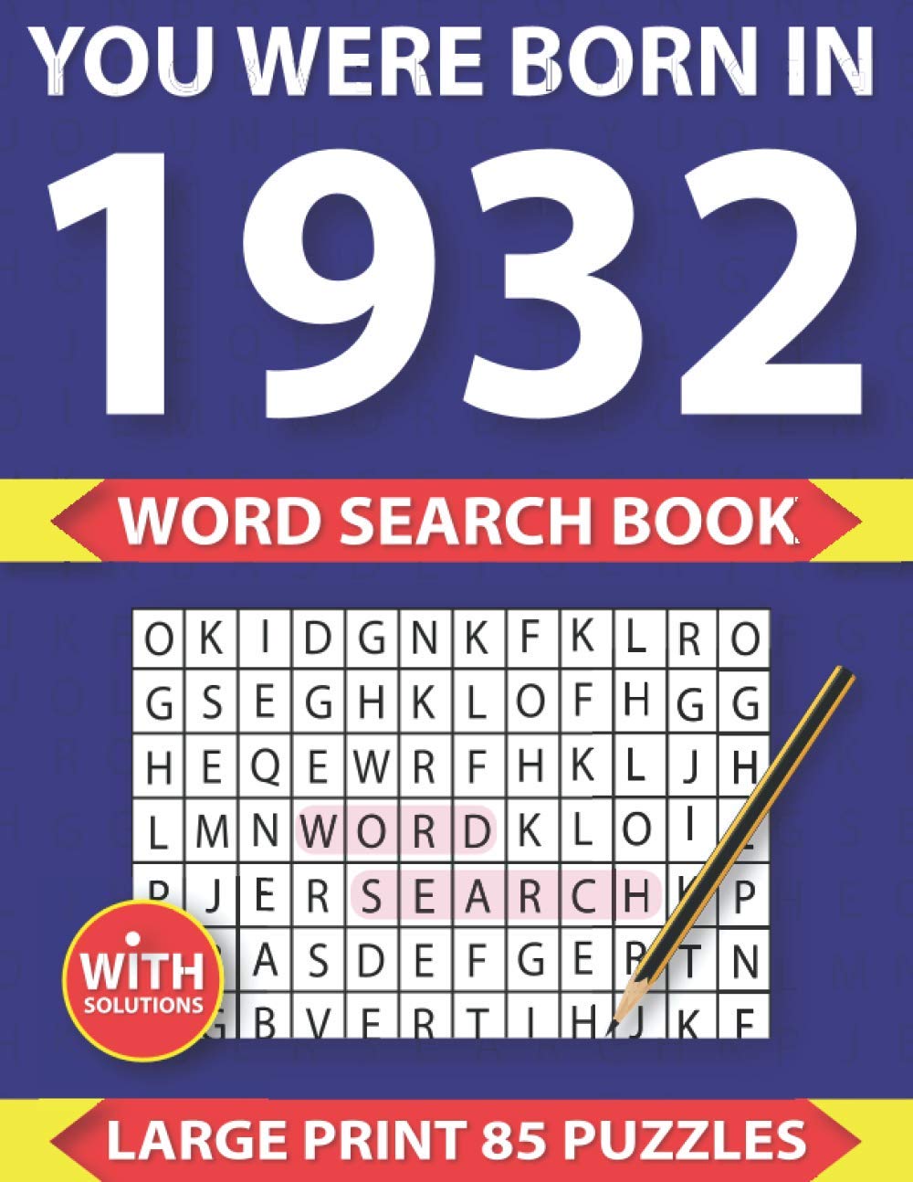 ler totalmente You Were Born In 1932: Word Search puzzle Book: Many Hours Of Entertainment With Word Search Puzzles For Seniors Adults And More With Solutions