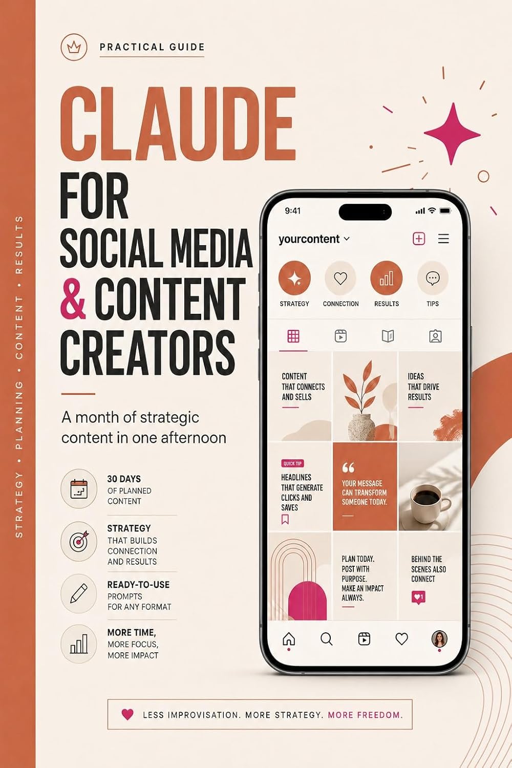 ler totalmente CLAUDE FOR SOCIAL MEDIA & CONTENT CREATORS: A month of strategic content in one afternoon (Claude AI in Practice) (English Edition)