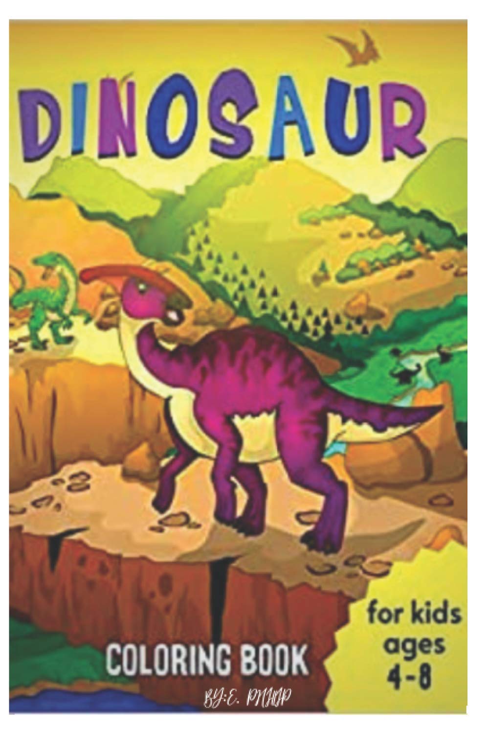 ler totalmente dinosaur coloring book for kids ages 4-8: coloring book for kids 4-8 years old