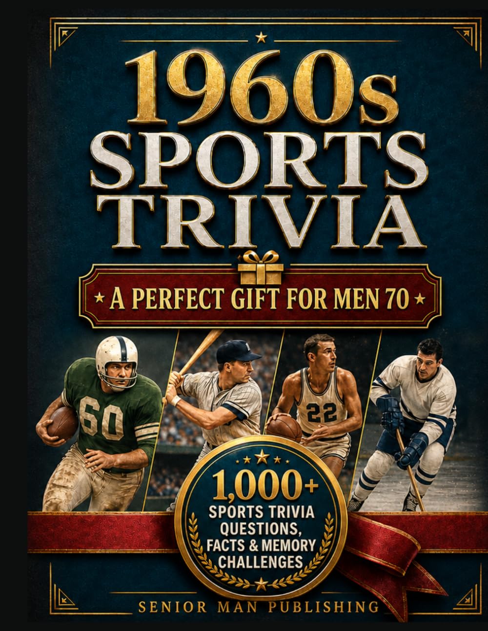 ler totalmente 1960s Sports Trivia for Men in Their 70s: The Ultimate Gift for Sports Fans: 1,000+ Sports Trivia Facts, Questions & Memory Challenges About the... Records and Greatest Moments of the Decade