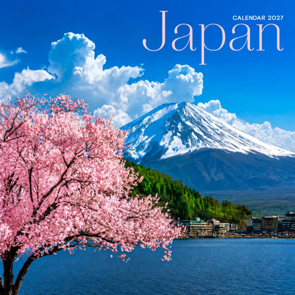 Japan Calendar 2027: Temples, Cities and Seasonal Scenes baixar o livro de graça