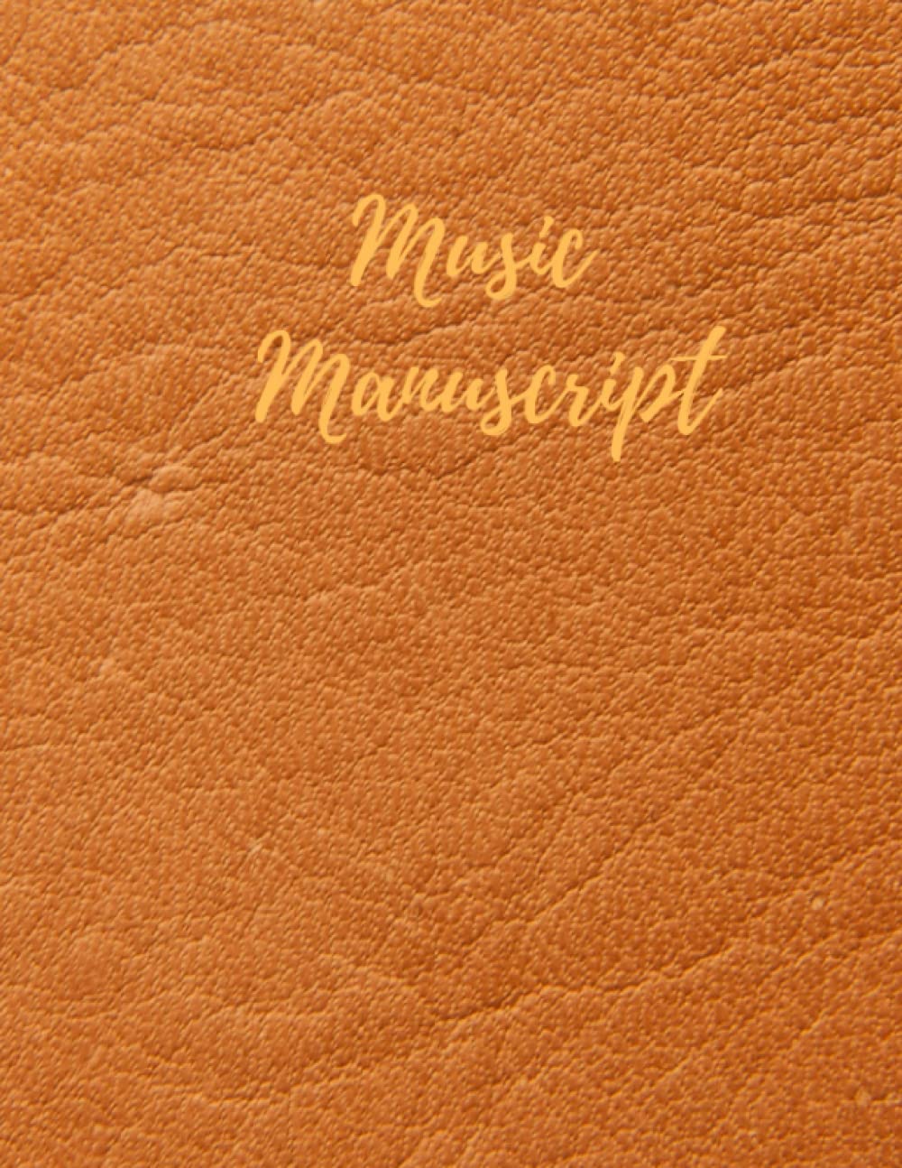 Music Manuscript.: Bass clef (F) staff with lyrics line. Size: 8.5" x 11", 100 Pages.