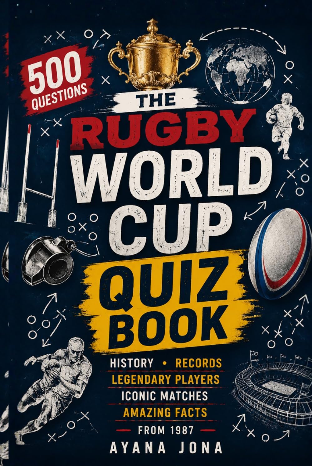 capítulo por capítulo baixar THE RUGBY WORLD CUP QUIZ BOOK: 500 Questions on History, Records, Legendary Players, Iconic Matches, and Amazing Facts from 1987 (RUGBY 2027 FAN ESSENTIALS)