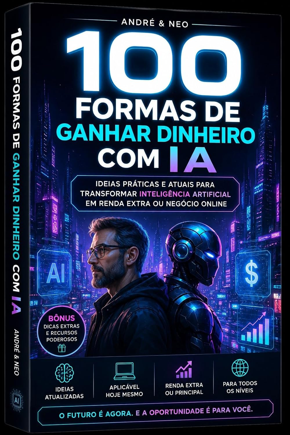 100 Formas de Ganhar Dinheiro com IA baixar livro de graça