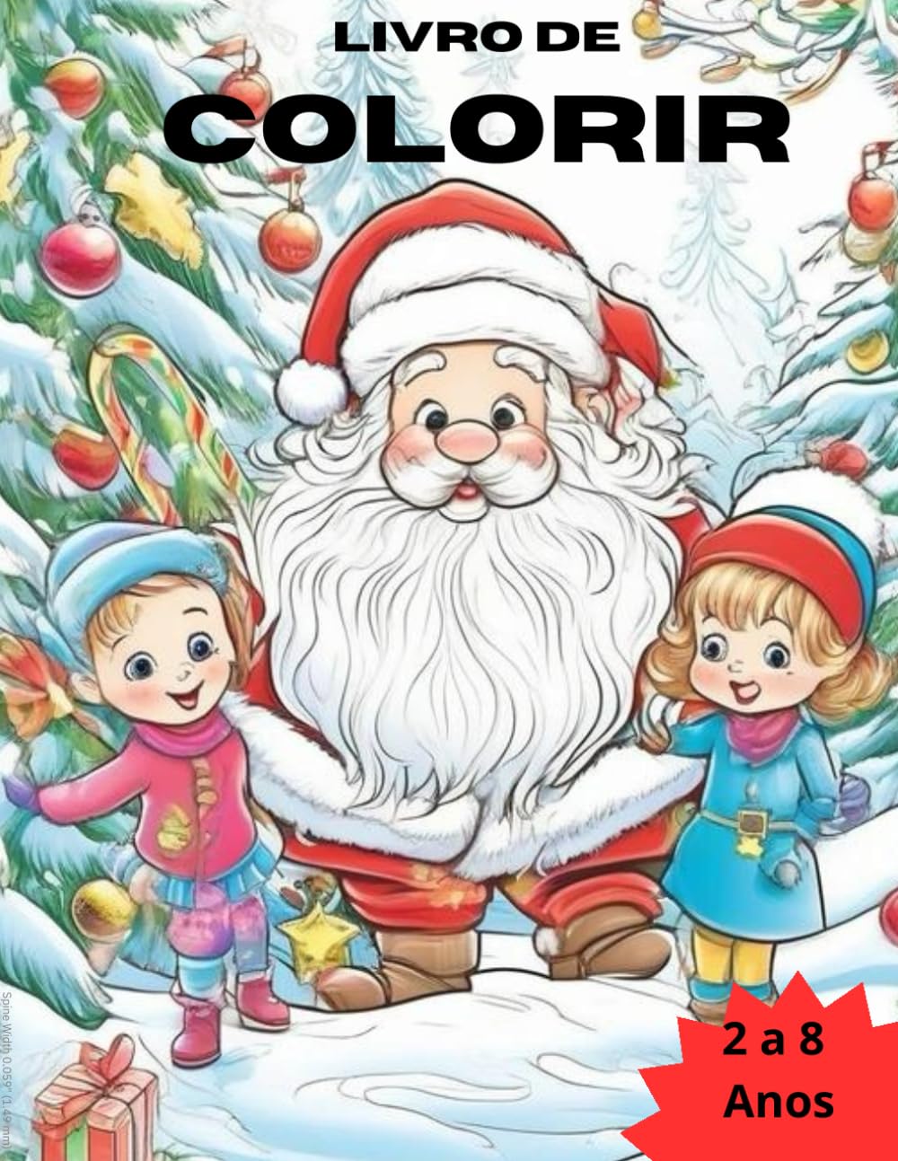 Livro de Colorir para Crianças: Incrível e Ilustrado Livro de Colorir de Natal Infantil (Portuguese Edition) baixar livro de graça