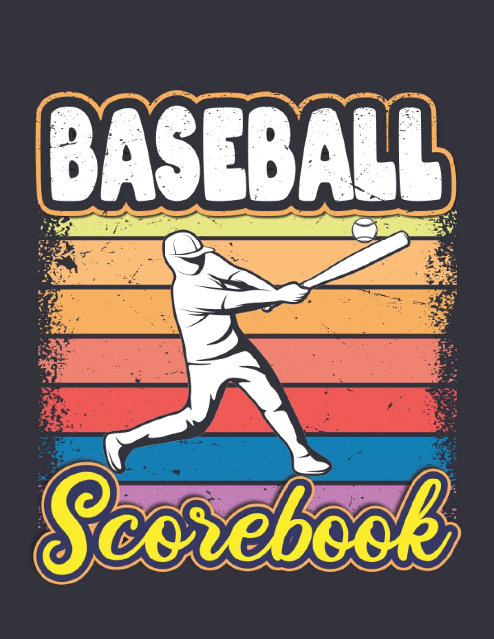 Baseball Scorebook: 120 Baseball Score sheets For Baseball And Softball Games - Baseball Score keeper Book - Simple Baseball Scorekeeper Book for Kids... - 8.5 X 11 - 120 Pages (vintage cover design) baixar livro de graça