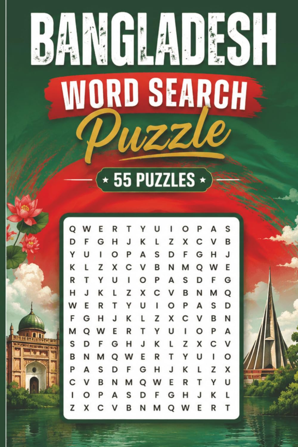 Bangladesh Word Search Puzzle: 55 Puzzles Word Search about Bangladesh and More | 6x9 inches, 110 pages | Gift for Bangladesh & Countries Lover baixar o livro de graça