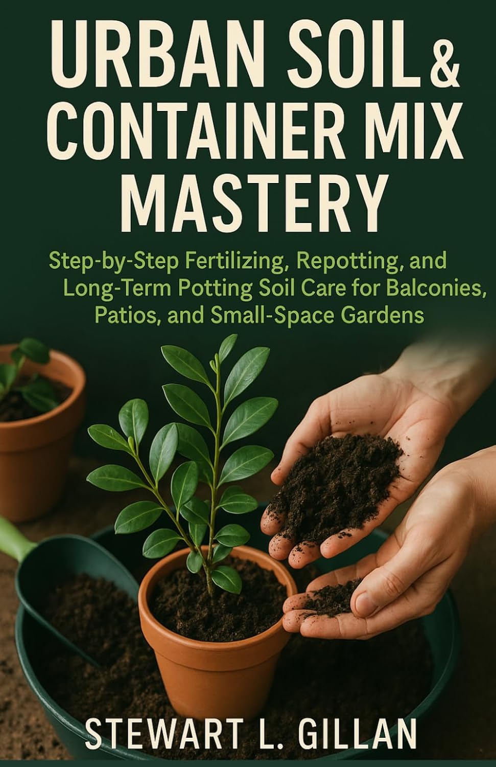 ler totalmente Urban Soil & Container Mix Mastery: Step-by-Step Fertilizing, Repotting, and Long-Term Potting Soil Care for Balconies, Patios, and Small-Space Gardens