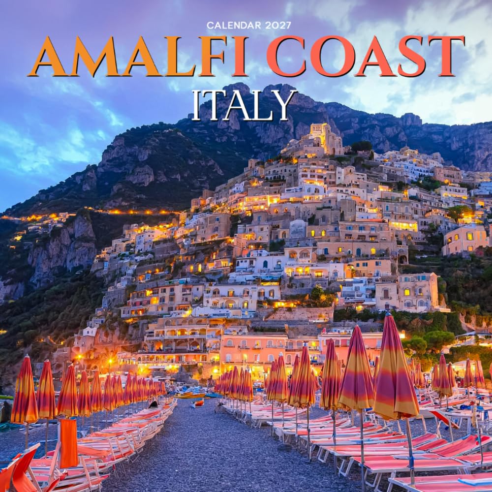 Amalfi Coast Calendar 2027: Regional Scenery and Travel Views