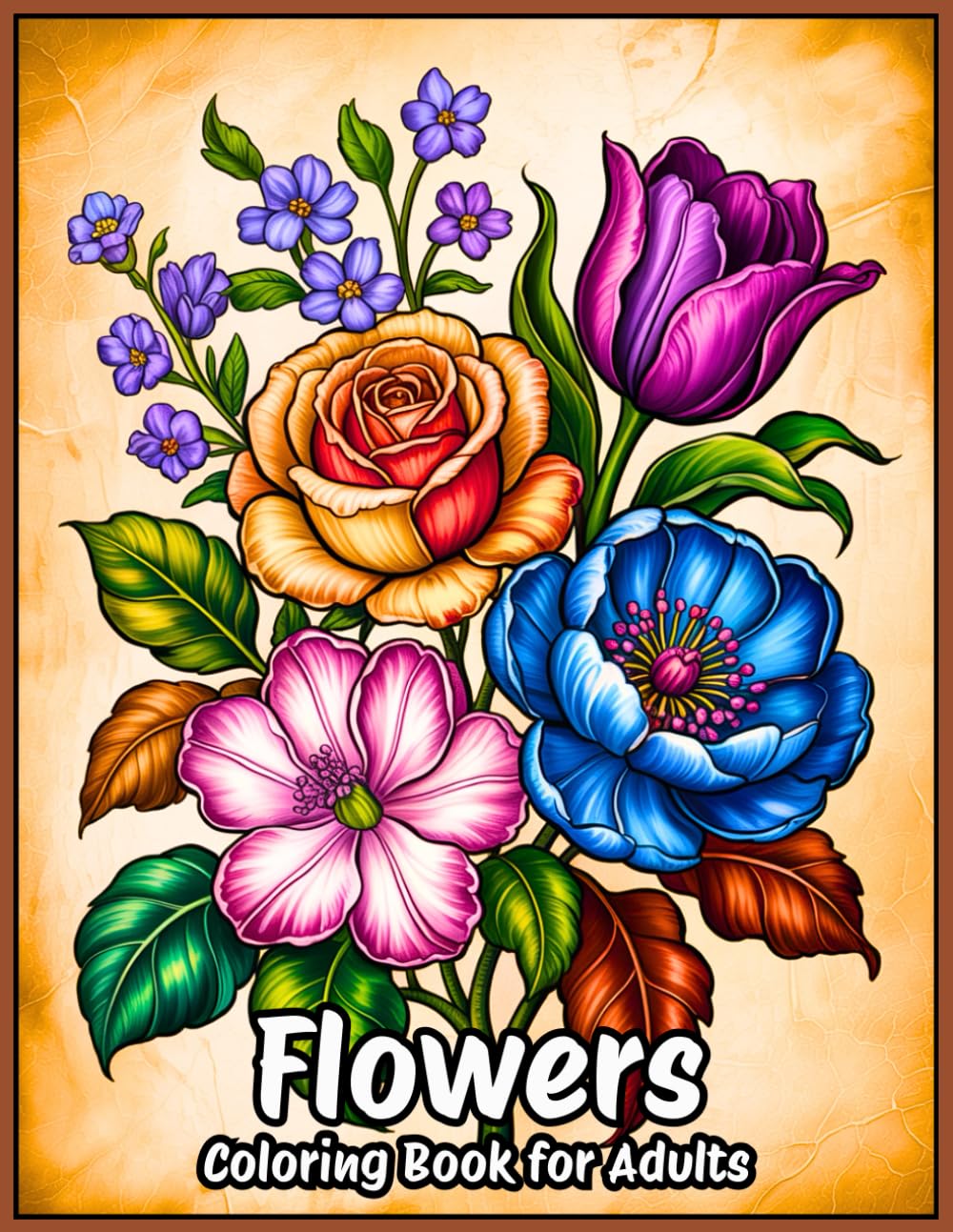 capítulo por capítulo baixar Flowers Coloring Book for Adults