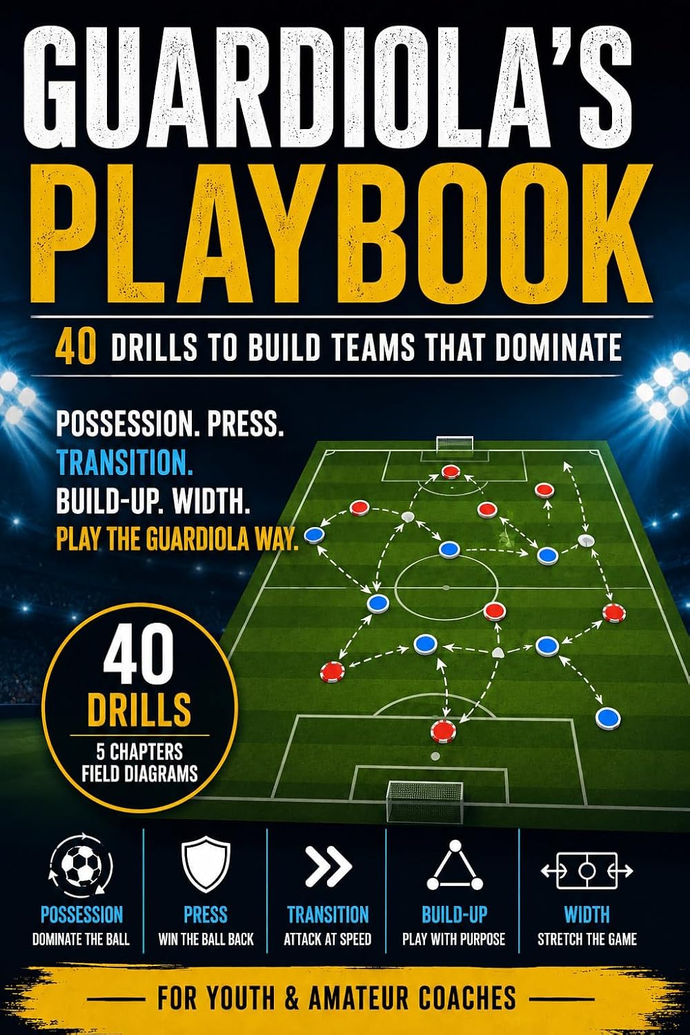 Guardiola's Playbook: Practical Drills & Exercises Inspired by Pep Guardiola's Philosophy (Il metodo... dal professionismo ai campi di provincia) (English Edition) baixar o livro de graça
