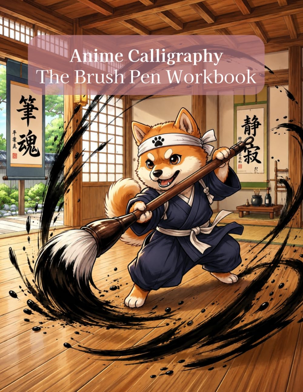 ler totalmente Anime Calligraphy　The Brush Pen Workbook: Master Japanese 4-Character Idioms (Yojijukugo) & Classic Anime Quotes: Handwriting Practice for Otaku