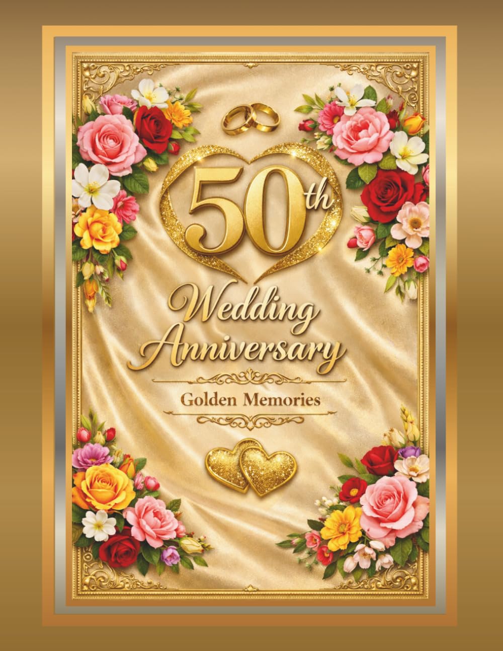 ler totalmente 50th Wedding Anniversary Memory Book: NICE WHISH BOOK, LOVELY KEEPSAKE JOURNAL, ANNIVERSARY MEMORY ALBUM