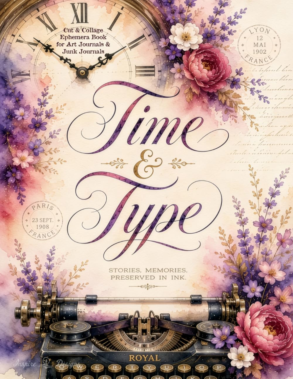 capítulo por capítulo baixar Time & Type: Creative Cut & Collage Ephemera Book for Art Journaling, Junk Journaling, Scrapbooking, Mixed Media Projects, Card Making and All Paper Crafts