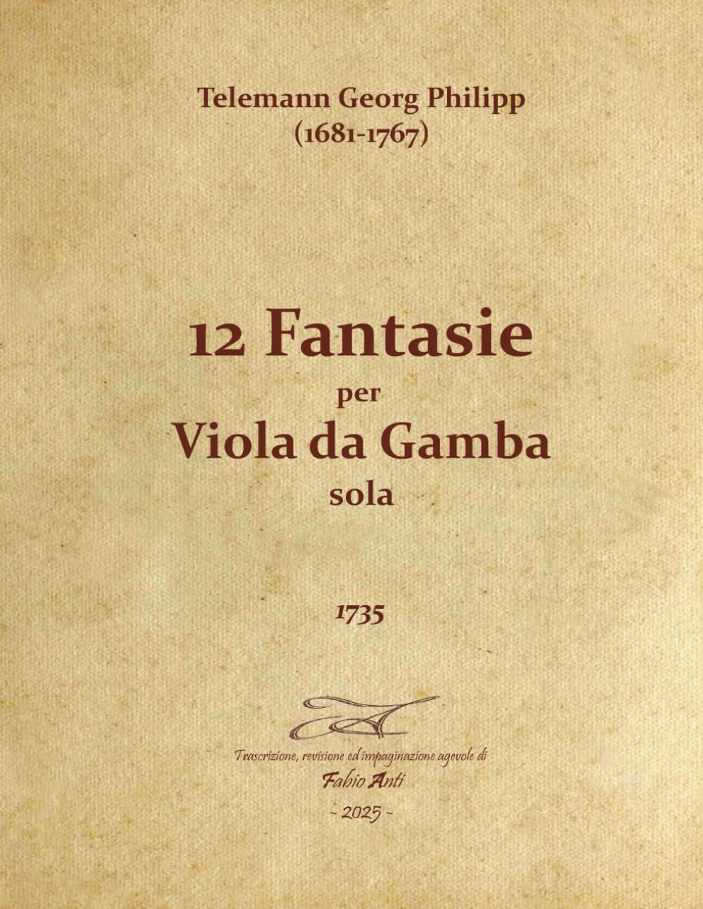 capítulo por capítulo baixar Telemann Georg Philipp (1681-1767) - 12 Fantasie per Viola da Gamba sola - 1735 (Italian Edition)