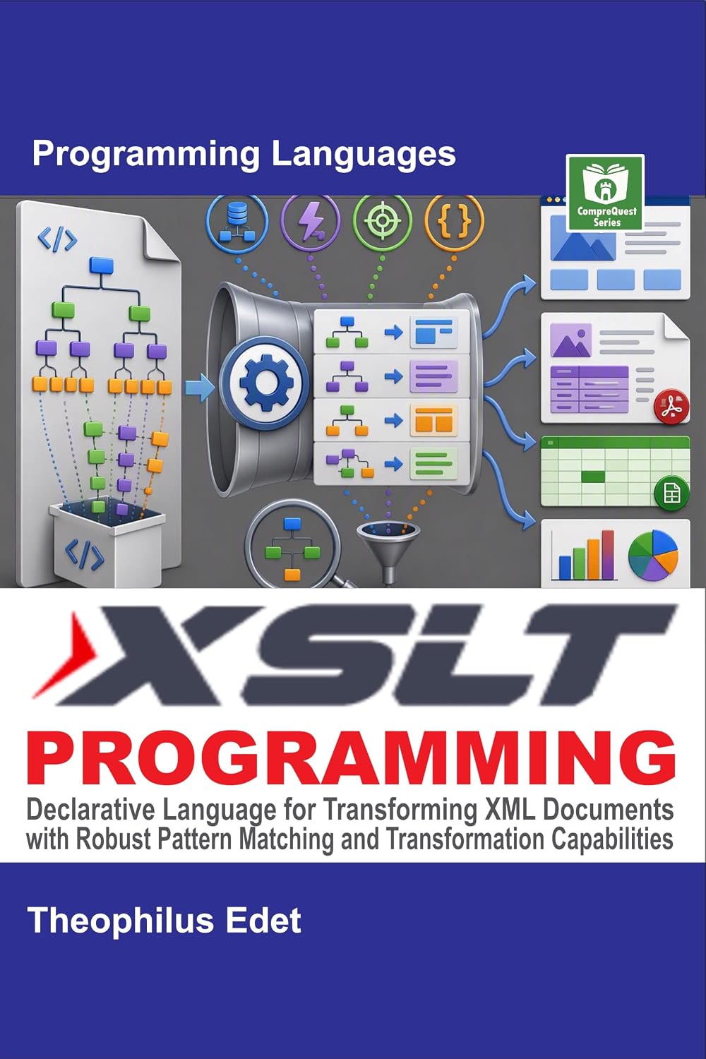 ler totalmente XSLT Programming: Declarative Language for Transforming XML Documents with Robust Pattern Matching and Transformation Capabilities (Mastering Programming Languages Series) (English Edition)