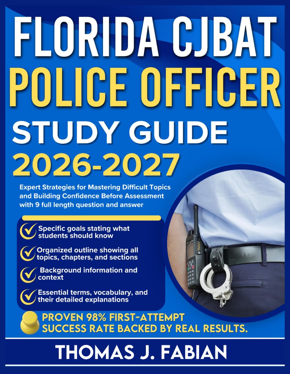 capítulo por capítulo baixar FLORIDA CJBAT POLICE OFFICER STUDY GUIDE 2026-2027: Expert Strategies for Mastering Difficult Topics and Building Confidence Before Assessment with 9 full length Questions and Answer