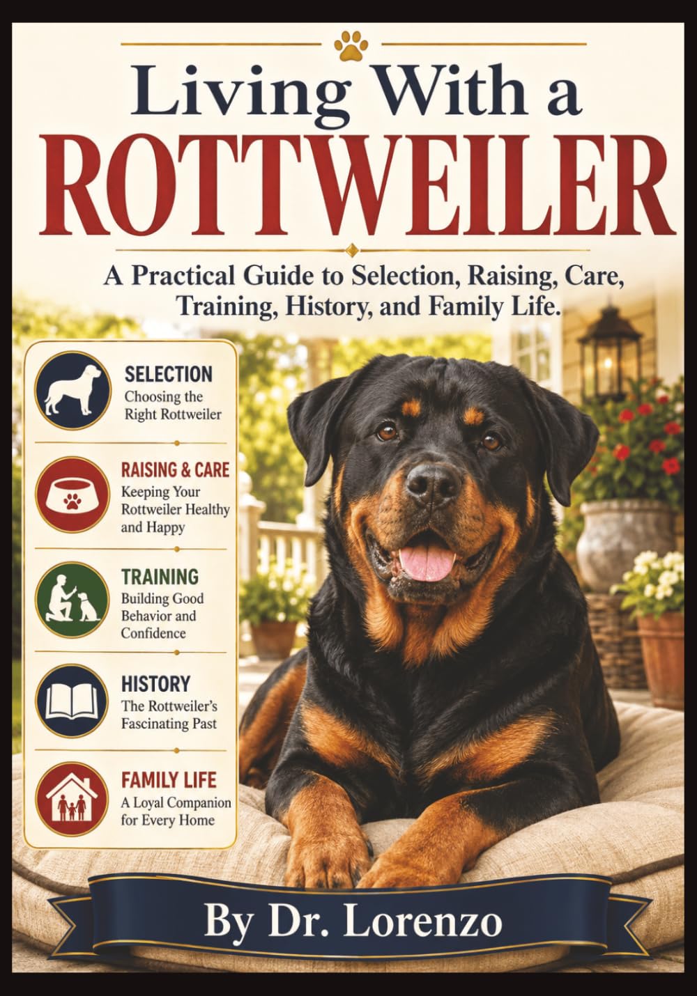capítulo por capítulo baixar Living With a Rottweiler: A Practical Guide to Selection, Raising, Care, Training, History, and Family Life