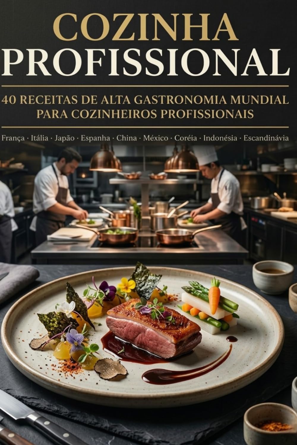 Cozinha Profissional: 40 Receitas de Alta Gastronomia Mundial para Cozinheiros Profissionais (Portuguese Edition) baixar o livro de graça