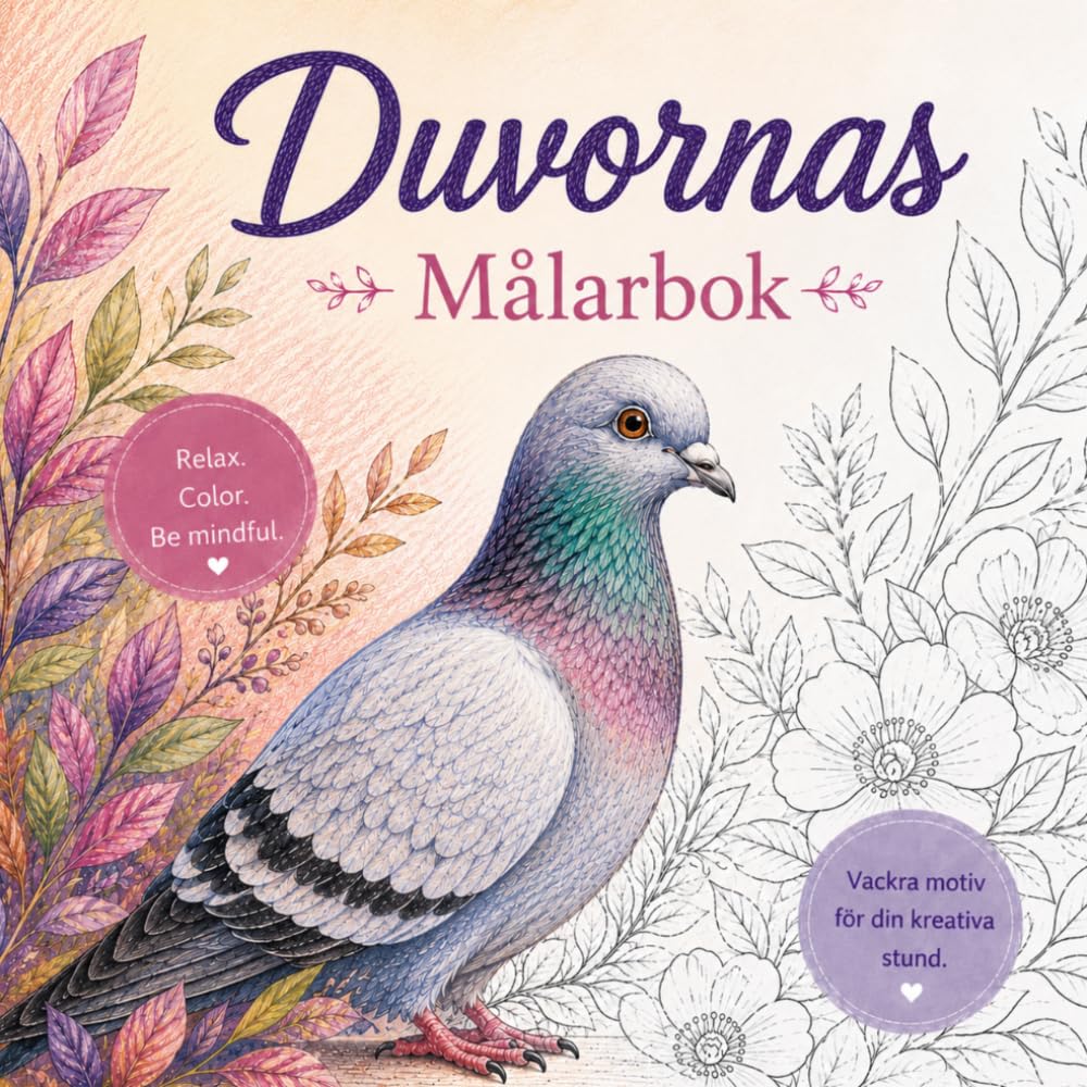 ler totalmente Duvornas Målarbok: Fridfulla Duvvärldar för Avkoppling och Kreativitet (Swedish Edition)