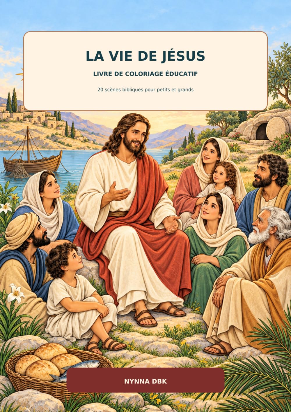 capítulo por capítulo baixar La vie de Jésus: Livre de coloriage éducatif (French Edition)
