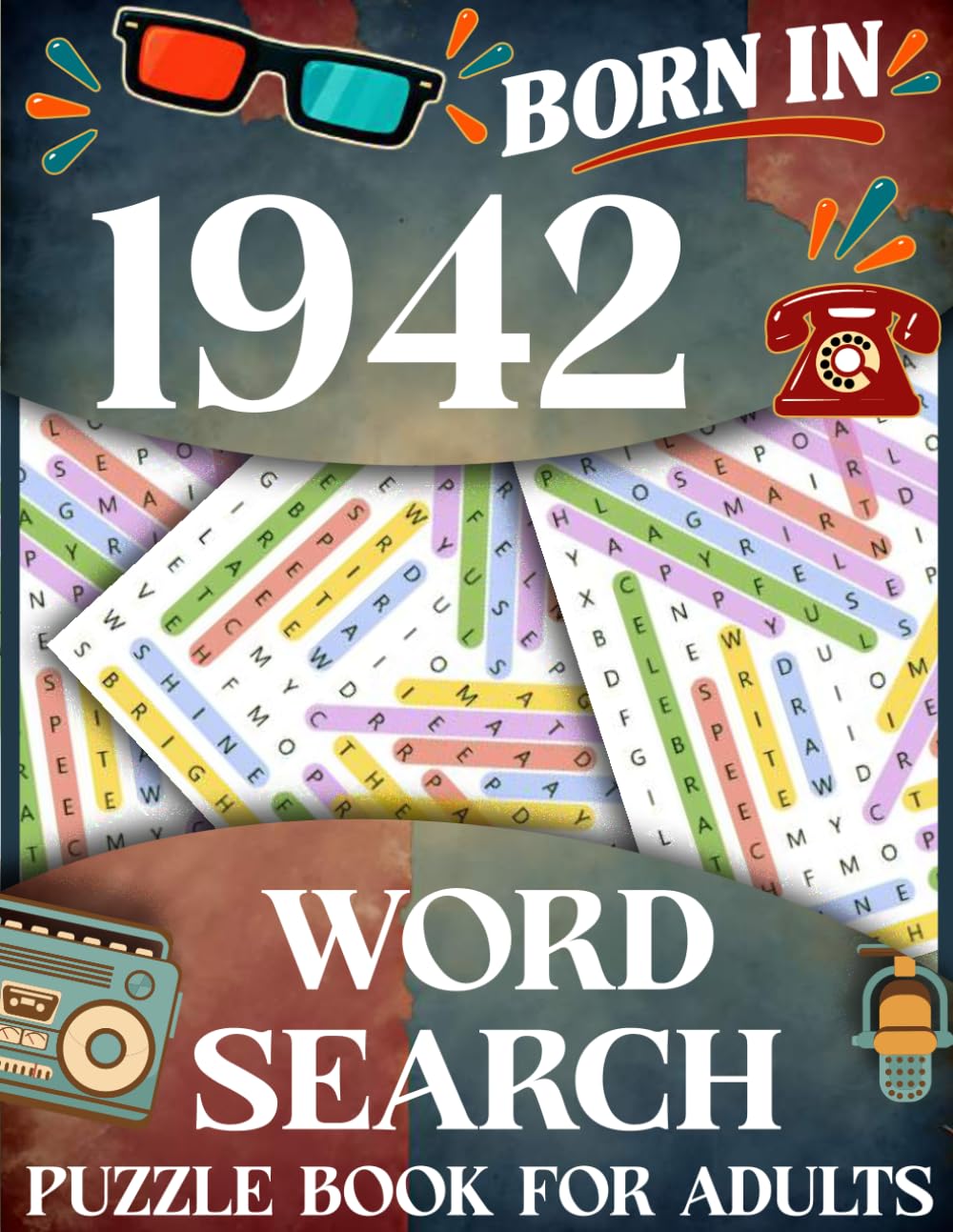 Born in 1942: Word Search Puzzle Book for Adults: Large Print Word Search Puzzle Book for Adults-Relaxing Brain Games and Fun Challenges for Men and Women baixar o livro de graça