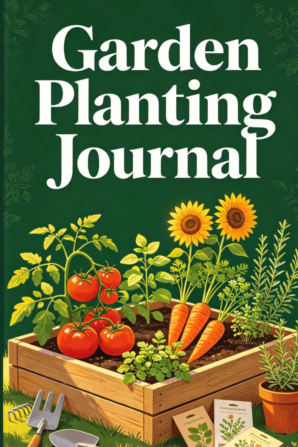 Garden Logbook: Gardening Journal for Tracking Plants, Seeds, Planting, Growth, Harvests, Weather and Garden Tasks: A Practical Garden Planner for... Progress, Harvests and Gardening Notes baixar livro de graça