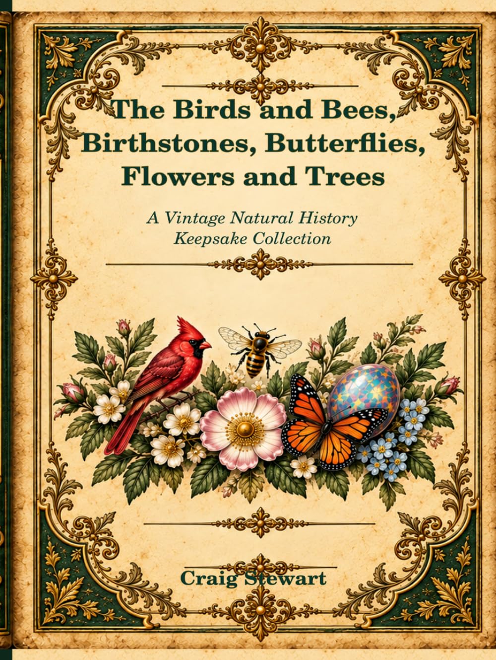 capítulo por capítulo baixar The Birds and the Bees, Birthstones, Flowers, and Trees: A Treasured Tribute to you and the Victorian age - Vintage Keepsake Hundred Page Sampler, 95 Illustrated Plates
