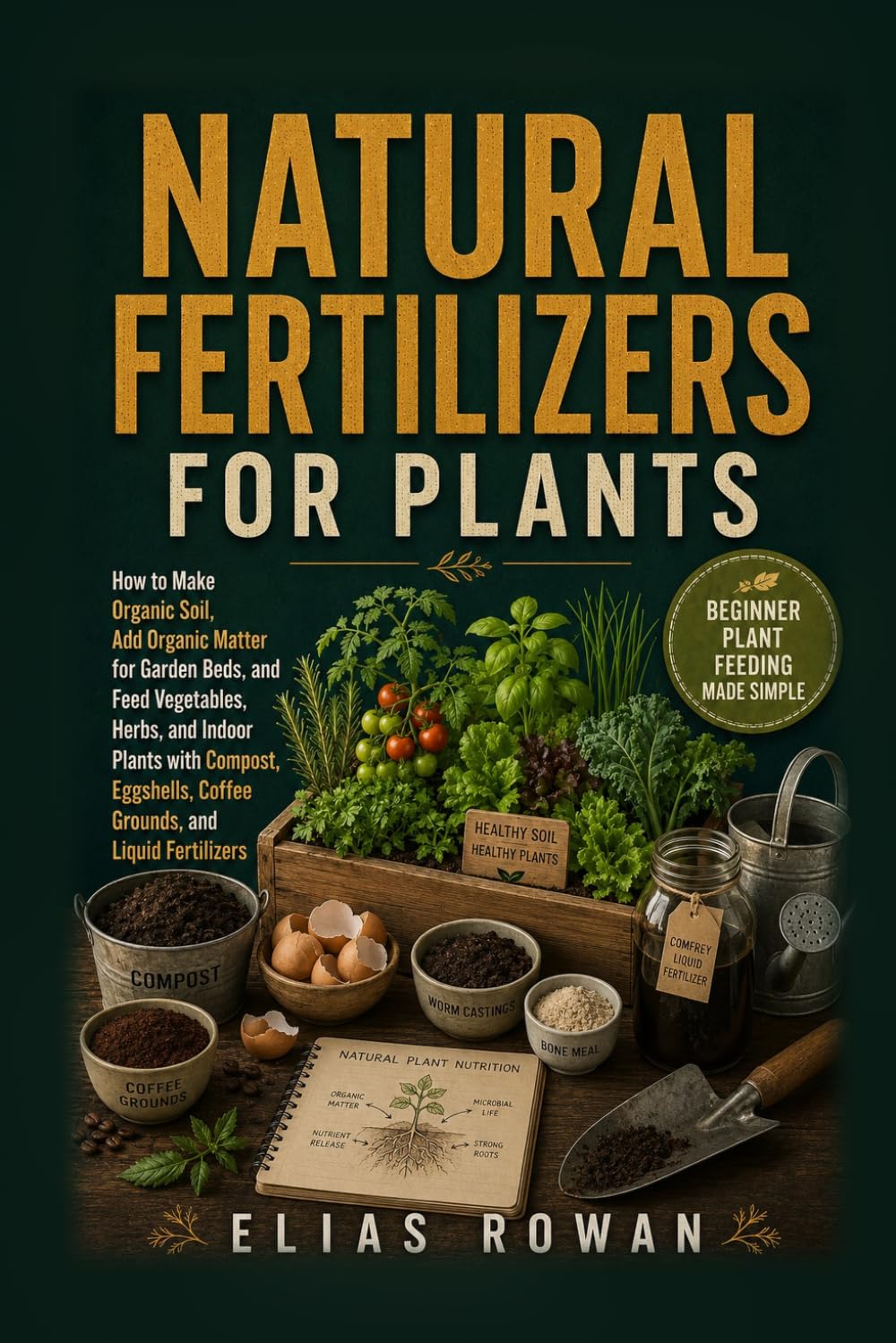 capítulo por capítulo baixar Natural Fertilizers for Plants: How to Make Organic Soil, Add Organic Matter for Garden Beds, and Feed Vegetables, Herbs, and Indoor Plants with... Coffee Grounds, and Liquid Fertilizers