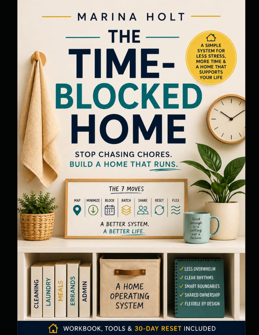 ler totalmente The Time-Blocked Home: Stop Chasing Chores, Reduce Household Overwhelm, and Build a Home That Runs