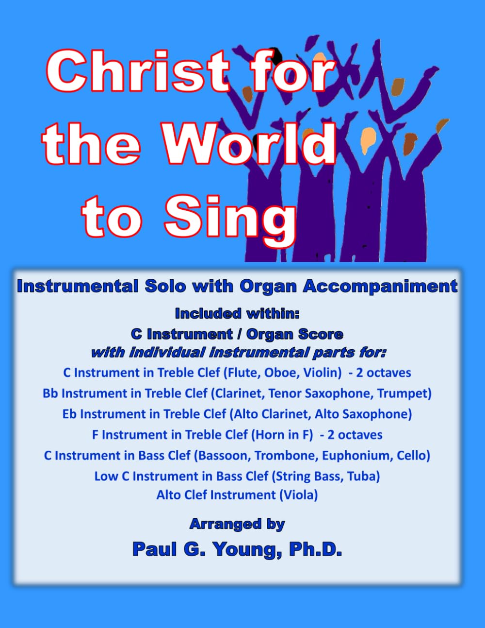 capítulo por capítulo baixar Christ for the World We Sing: Instrumental Solo with Organ Accompaniment