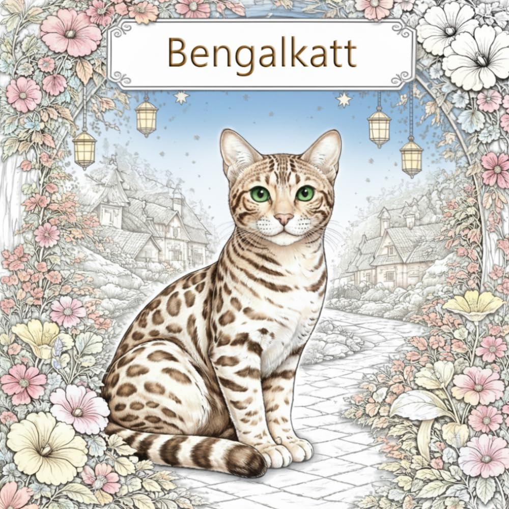 ler totalmente Vackra Bengalkatter – Målarbok: Detaljerade och avkopplande motiv – Målarbok för stresslindring och mindfulness med vackra kattillustrationer (Swedish Edition)