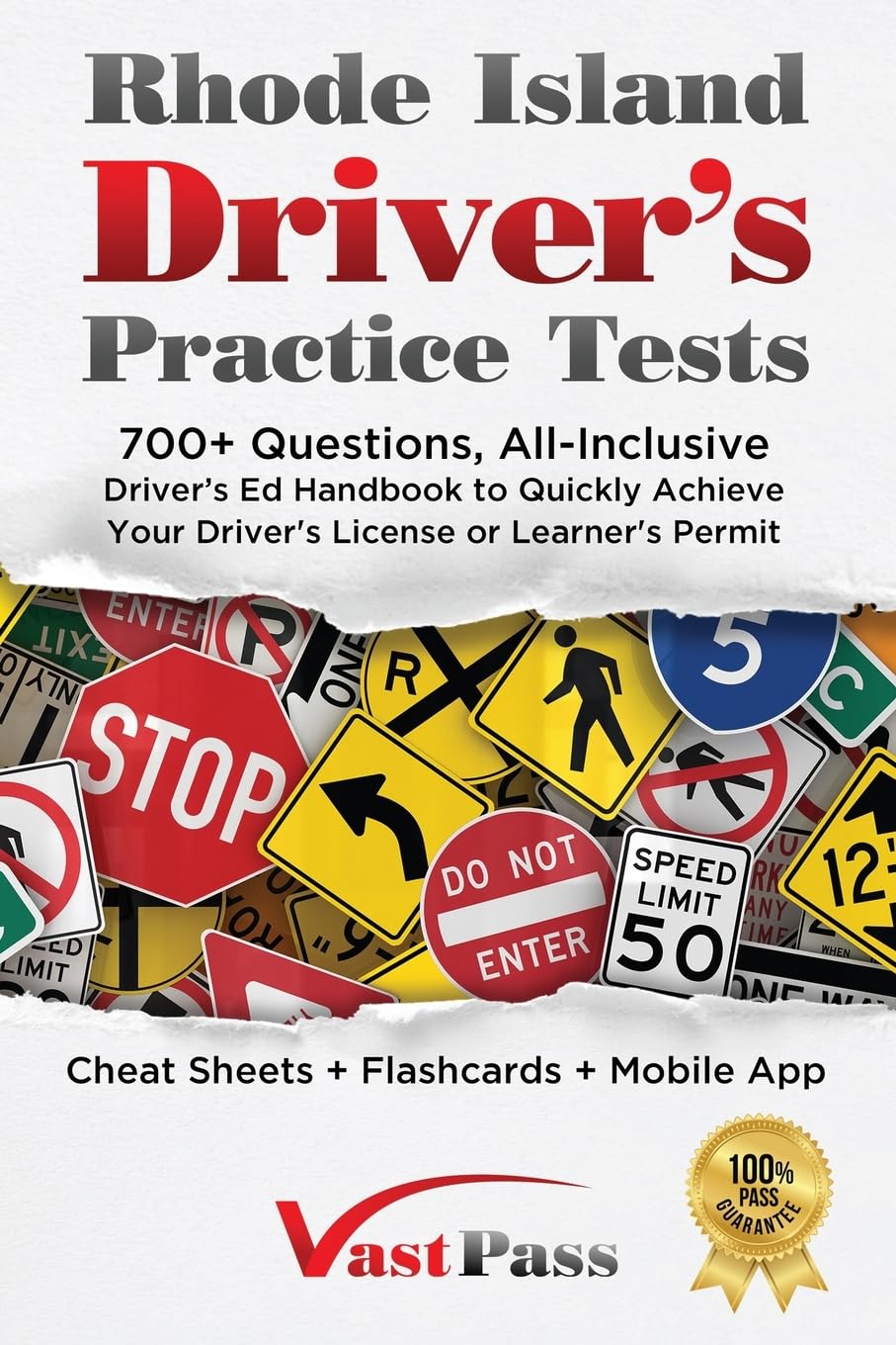 Rhode Island Driver's Practice Tests: 700+ Questions, All-Inclusive Driver's Ed Handbook to Quickly achieve your Driver's License or Learner's Permit (Cheat Sheets + Digital Flashcards + Mobile App) baixar livro de graça