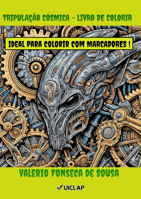 TRIPULAÇÃO CÓSMICA - LIVRO DE COLORIR