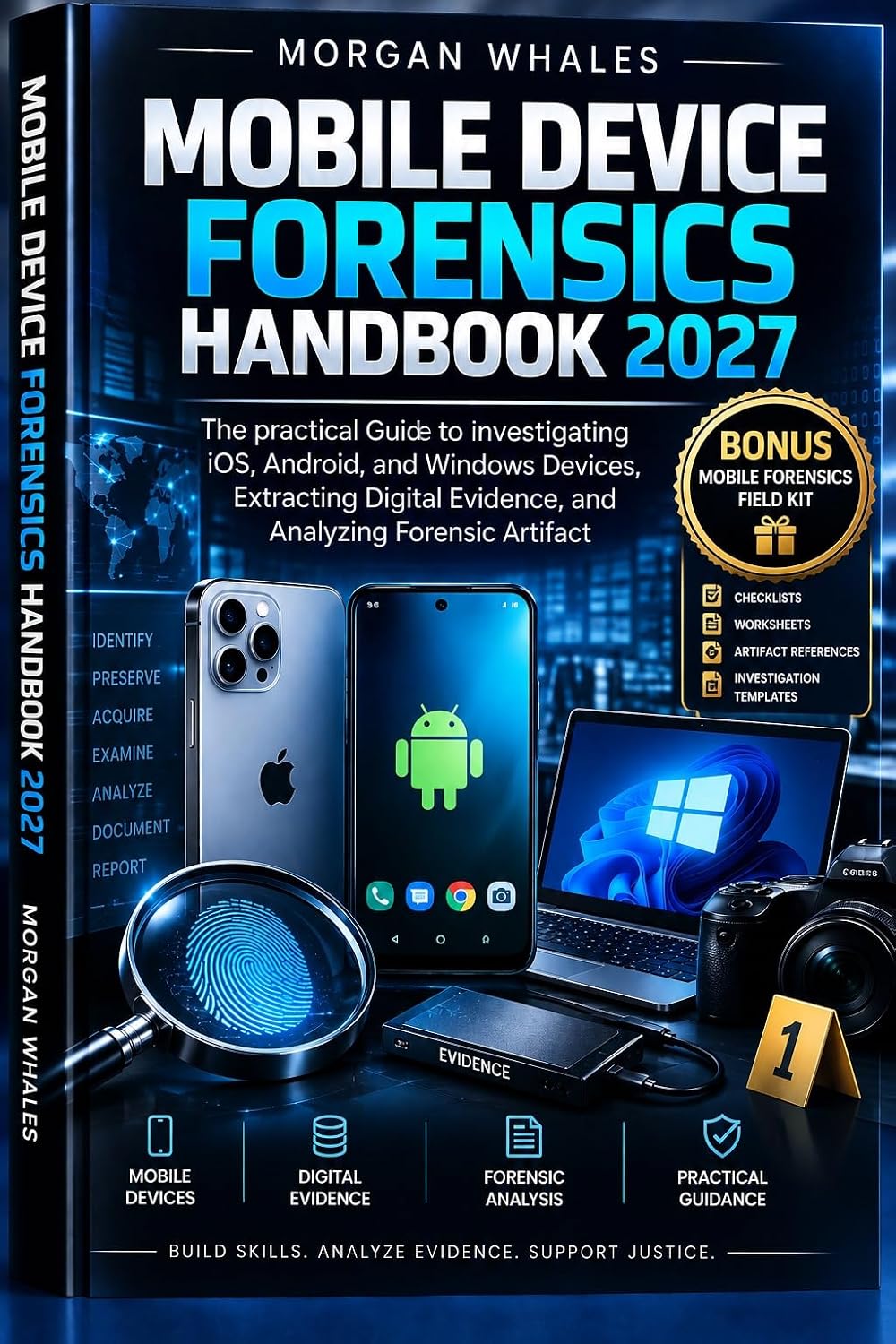 ler totalmente MOBILE DEVICE FORENSICS HANDBOOK 2027: The Practical Guide to Investigating iOS, Android, and Windows Devices, Extracting Digital Evidence, and Analyzing Forensic Artifacts (English Edition)